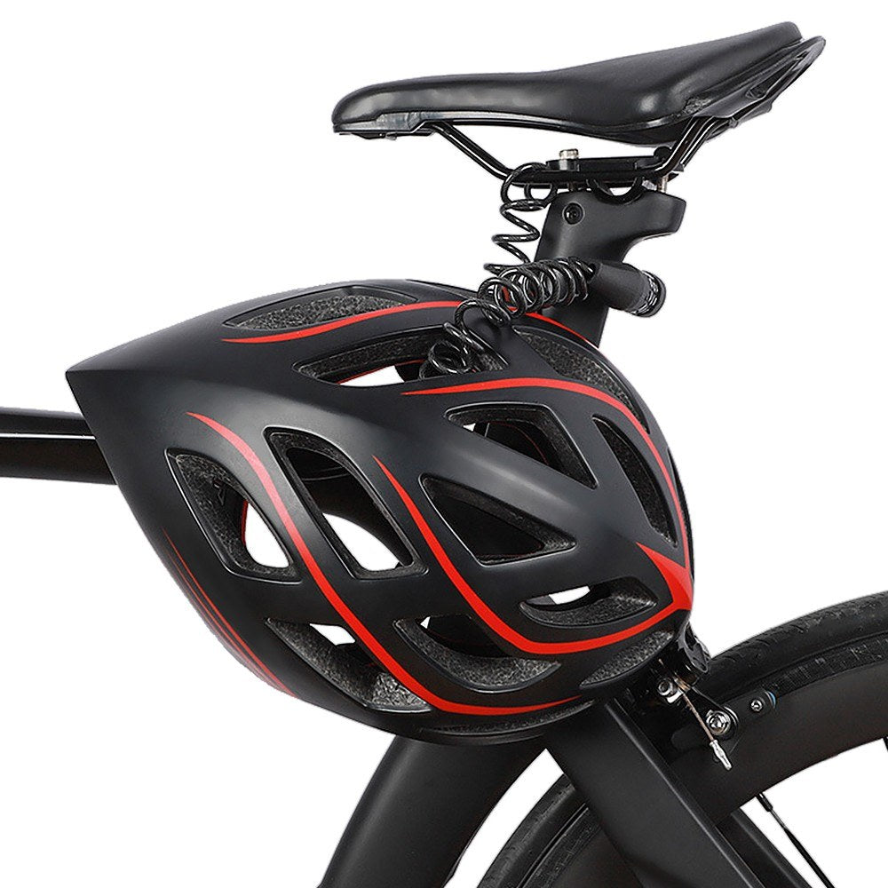 Portable Bicycle Helmet Lock Mini Burglar Padlock Anti-theft for MTB Motorcycle Electric Scooter