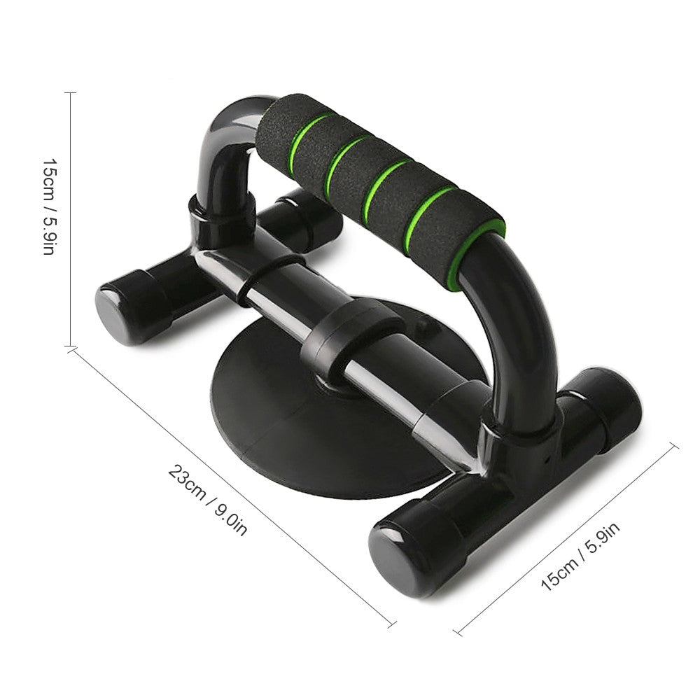 Push Up Stands with Sucker 2-in-1 Dual Purpose Bars Sit for Home Gym Workout Fitness Equipment