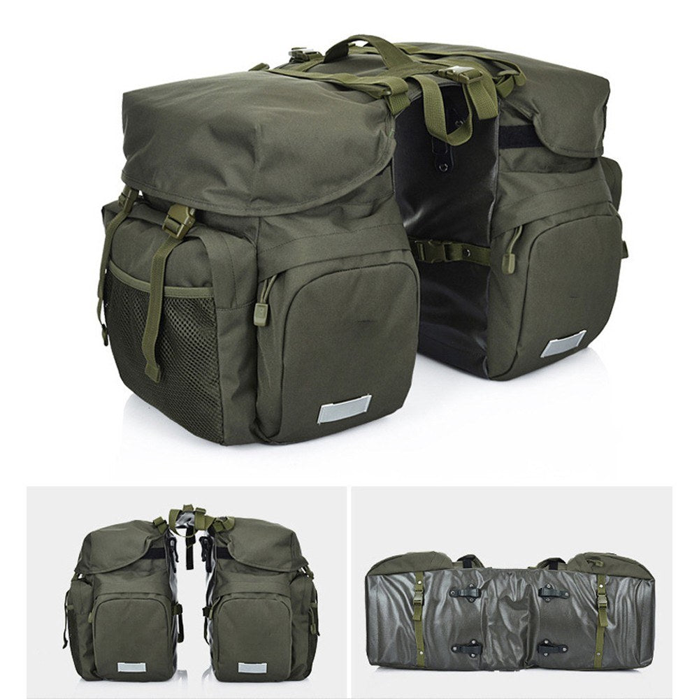 Bicycle Rear Seats Bag Large Capacity Carriers Rack Trunk Bags Luggage Waterproof Cycling