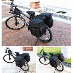 Bicycle Rear Seats Bag Large Capacity Carriers Rack Trunk Bags Luggage Waterproof Cycling