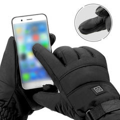 Motorcycle Riding Gloves Heating Thermostat Warm Windproof And Fall Proof Telefingers