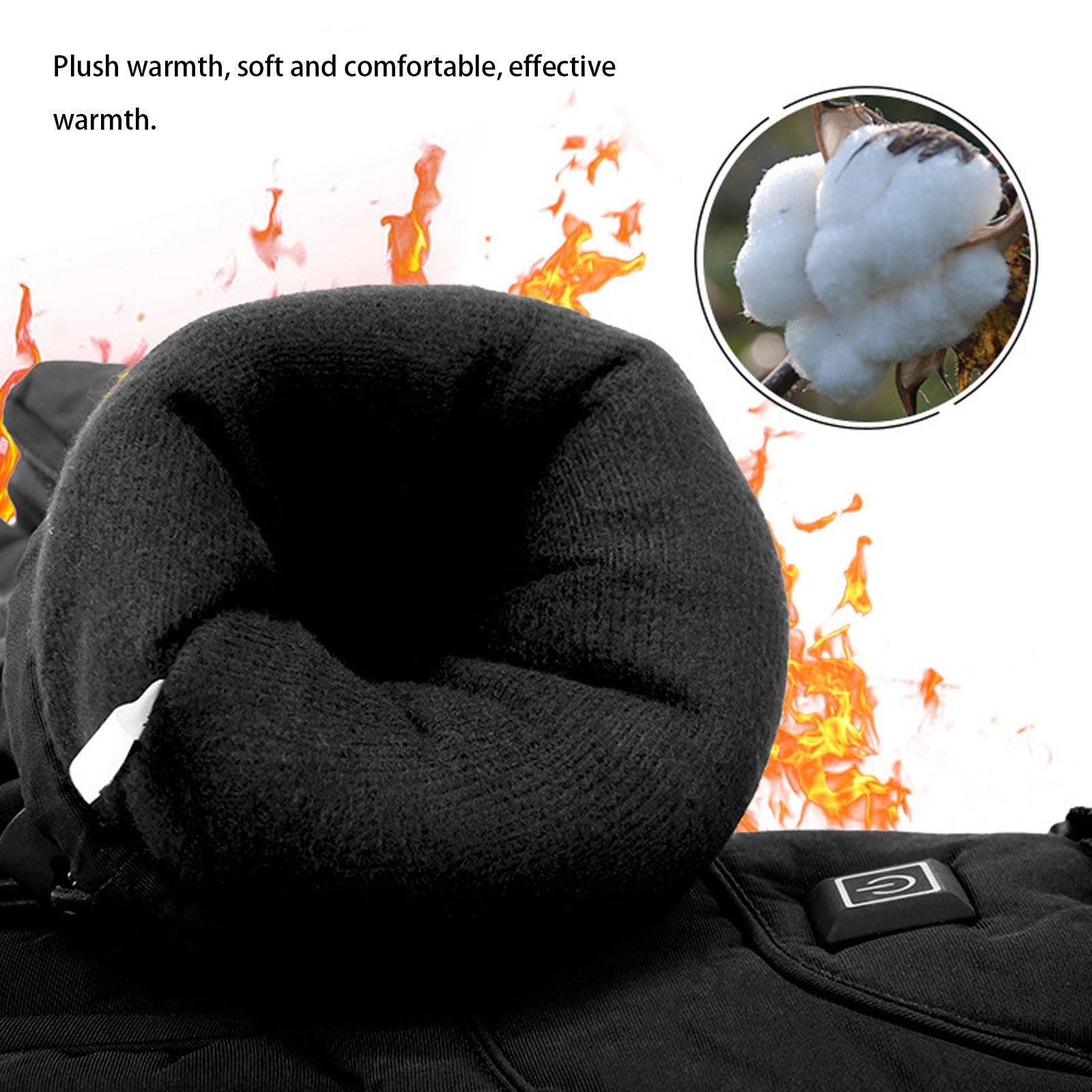 Motorcycle Riding Gloves Heating Thermostat Warm Windproof And Fall Proof Telefingers