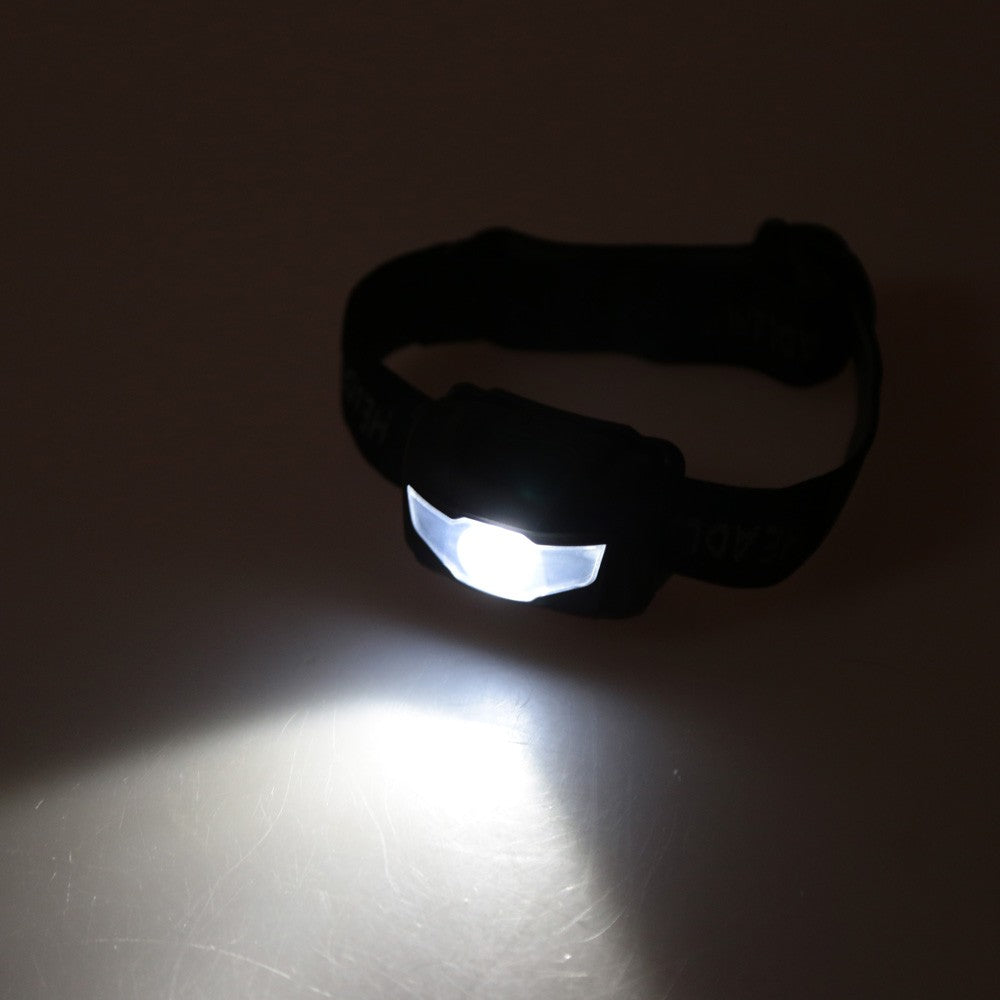 3W Lightweight Water Resistant LED Headlight Fishing Light Outdoor Lighting Camping Headlamp