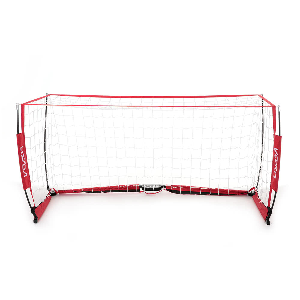 Goal Detachable Soccer Net Sturdy Frame Fiberglass Pole for Playground Backyard Training