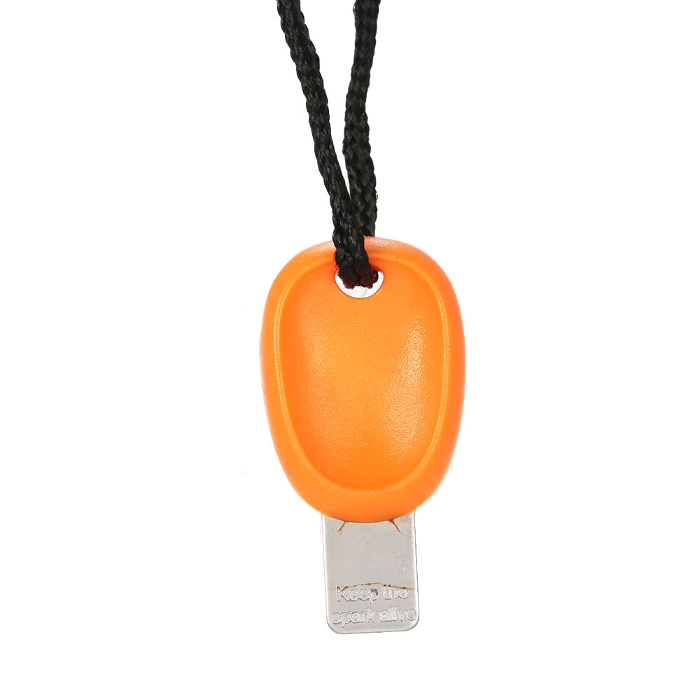Outdoor Fire Starter Lighter Flint with Emergency Whistle Survival Kit Portable Camping Tool