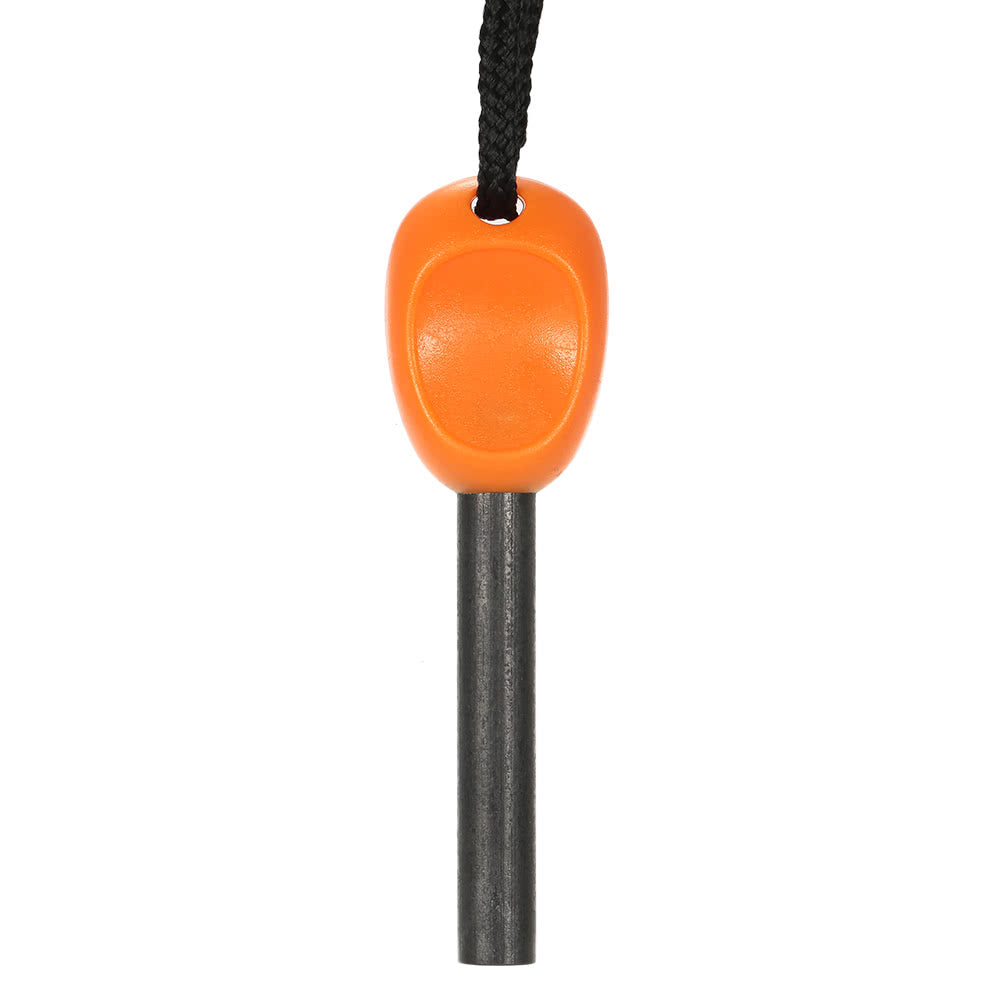 Outdoor Fire Starter Lighter Flint with Emergency Whistle Survival Kit Portable Camping Tool