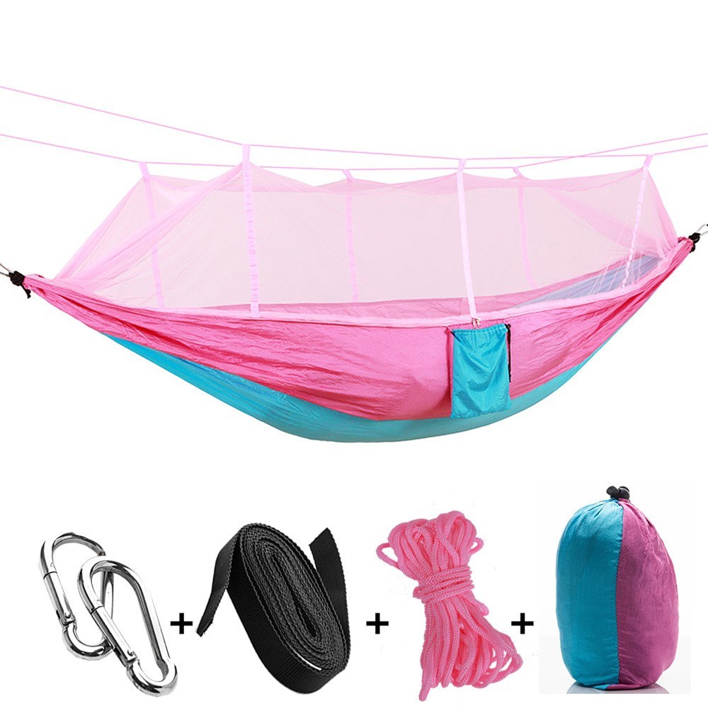 Portable Camping Hammocks With Mosquito Nets