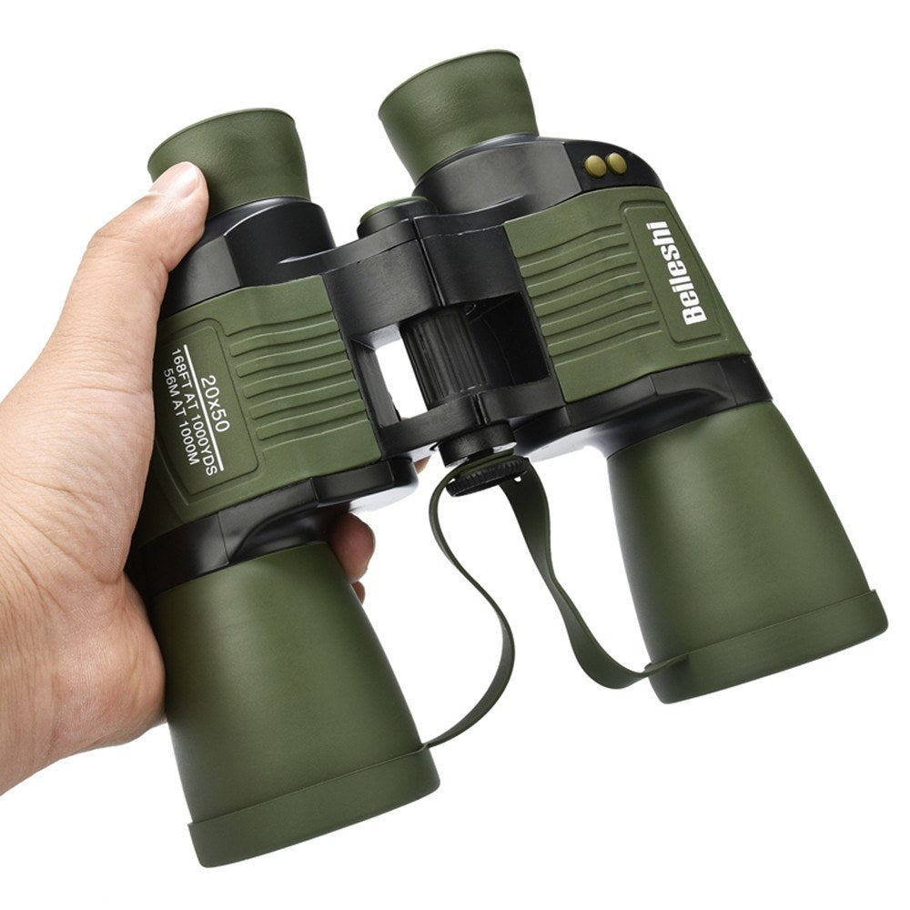 20x50 Binoculars Telescope Illuminated Outdoor Birding Traveling Sightseeing Hunting Rangefinder Scale
