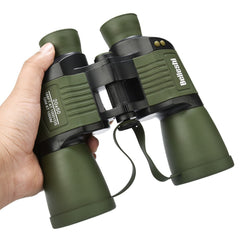 20x50 Binoculars Telescope Illuminated Outdoor Birding Traveling Sightseeing Hunting Rangefinder Scale