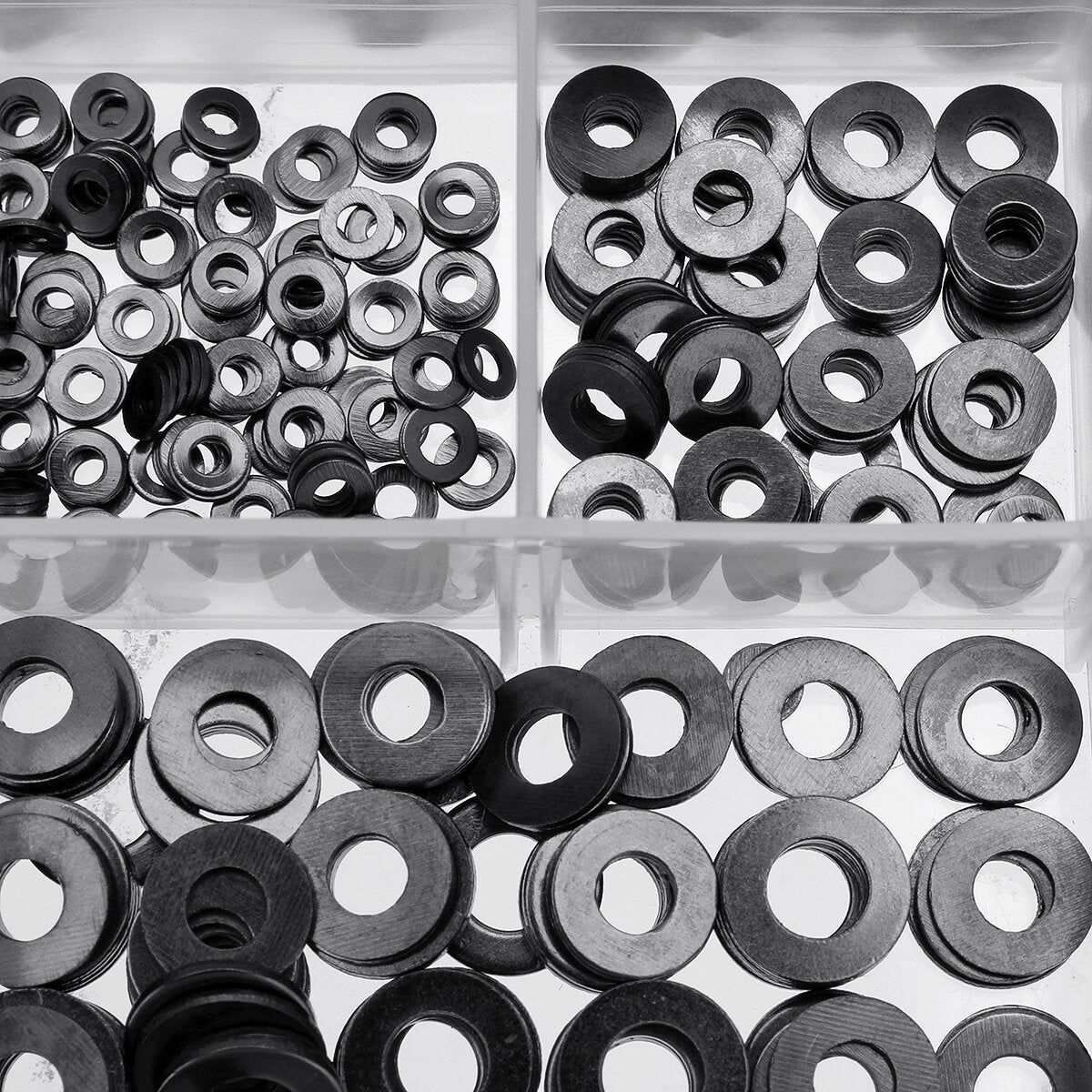 1060Pcs M2 M3 M4 M5 Socket Cap Flat Button Head Bolt Screws Hex Nut Washer Set