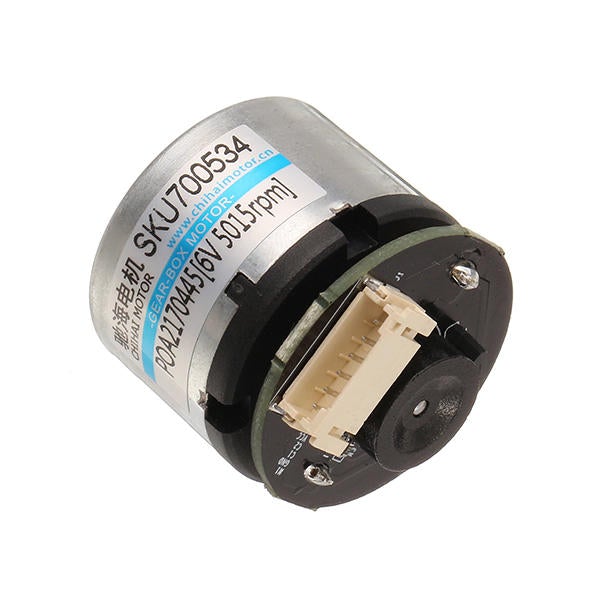 12V 10165rpm/6V 5015rpm DC Magnetic Holzer Encoder Motor 11PPR