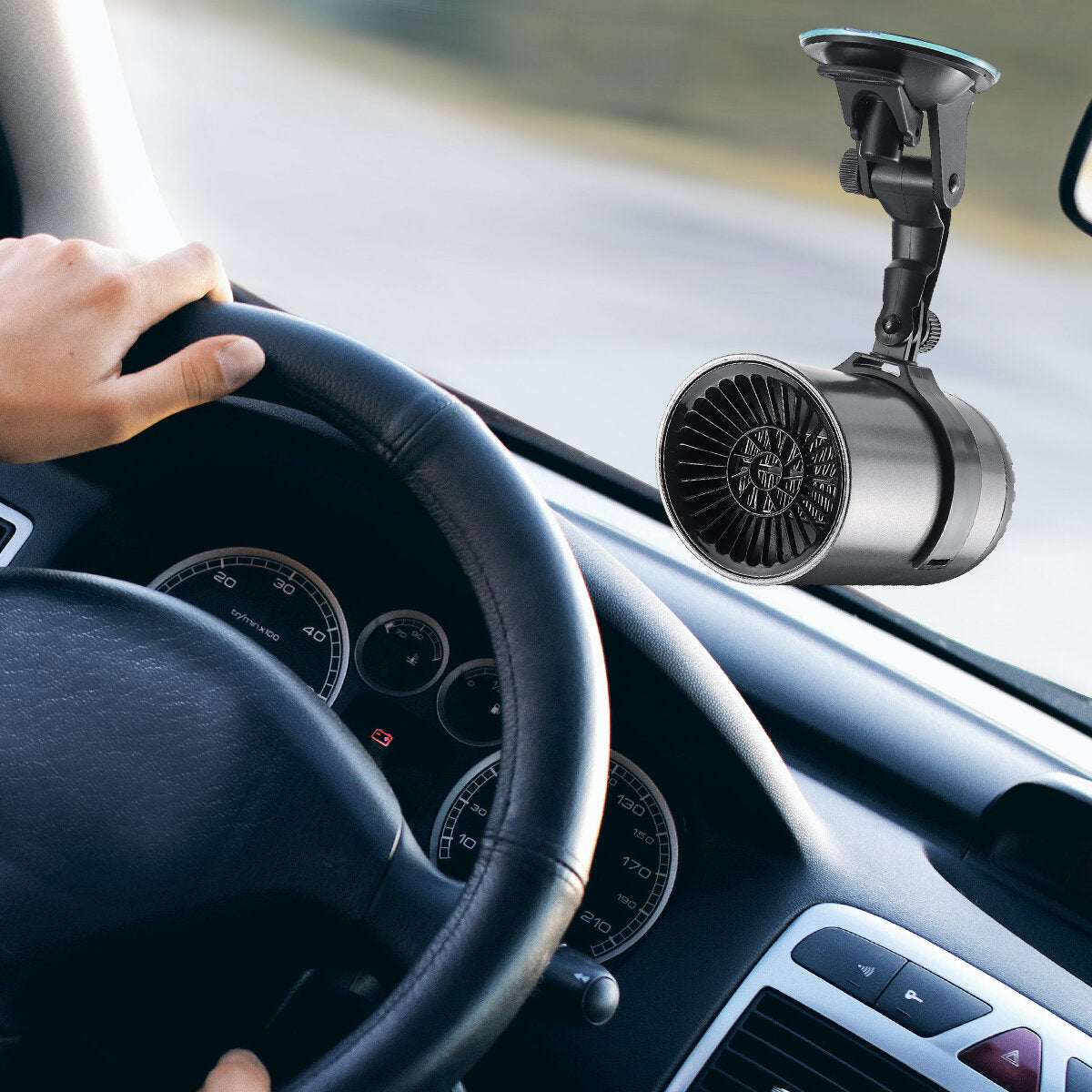 12V 350W 2 in 1 Portable Fast Heating Car Heater Demister Vehicle Fan for Windshield Car Heater & Cooling