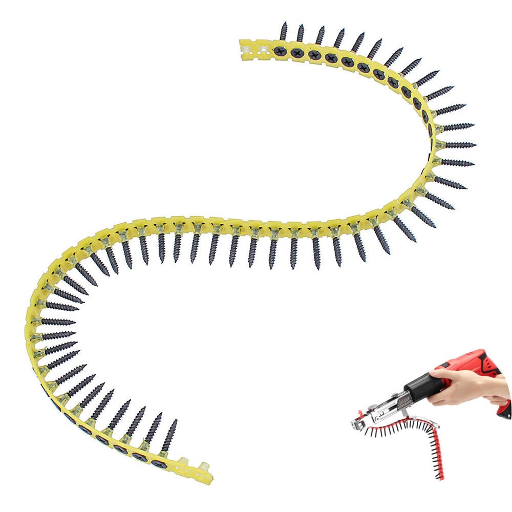 20pcs Chain with 1000pcs Screws for Nail Screw Adapter wood working Tool with Box