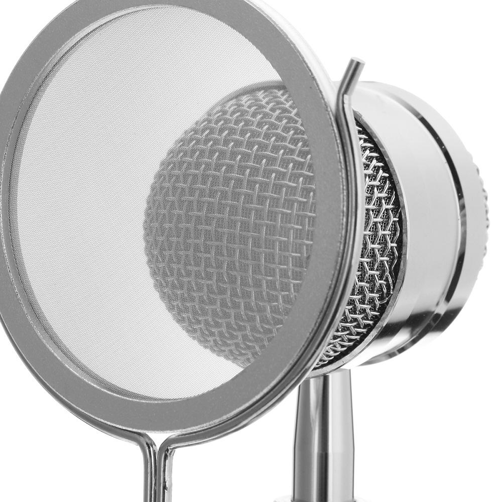 Studio Recording Condenser Microphone Metal Shock Mount for ASMR
