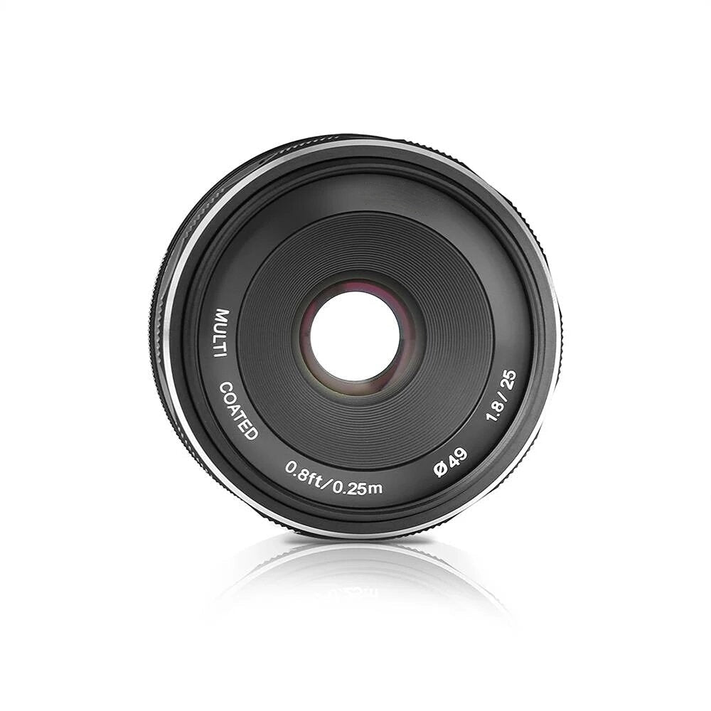 25mm F1.8 Wide Angle Manual Lens APS-C Micro Lens for Nikon Z N1 for Fuji X for Olympus M43 for Sony E Mount Camera