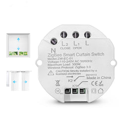 Inline Curtain Module Alexa Google Home Voice Control APP Smartthings deCONZ