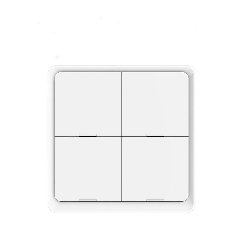 Wireless 12 Scene Switch Push Button 4 Gang Controller Battery Powered Automation Scenario for Tuya Devices