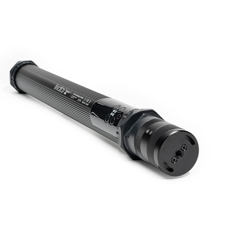 Handheld Bi-Color Temperature LED Video Light OLED Display with 2200mAh Built-in Battery 16W