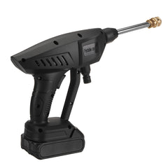 Cordless Electric High Pressure Washer Car Cleaner Water Spray Guns Water Hose Cleaning Washing Machine W/ 1/2 Battery