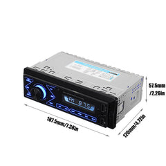 12V Touch USB Card Radio Host Truck Universal Car MP3 Bluetooth Player