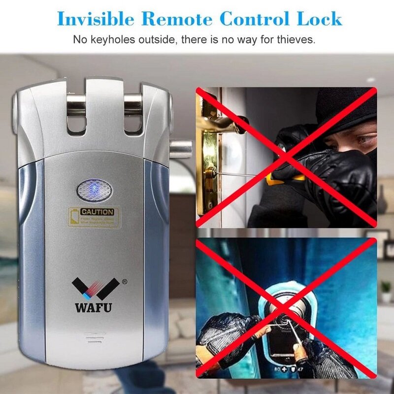Door Lock Wireless wifi Smart Lock Remote Control Locks Electronic Keyless Door Locks Phone Control Fingerprint Lock