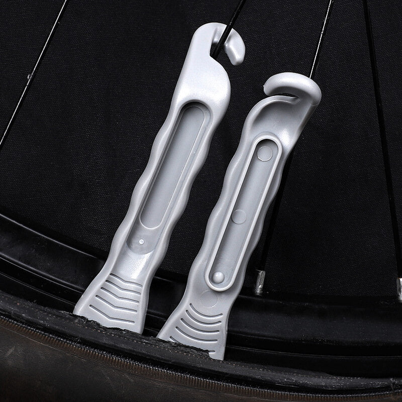 Bicycle Tire Repair Tools Kit Riding Equipment with Cycling Schrader/Presta Tyre Pump Patch Lever Needle