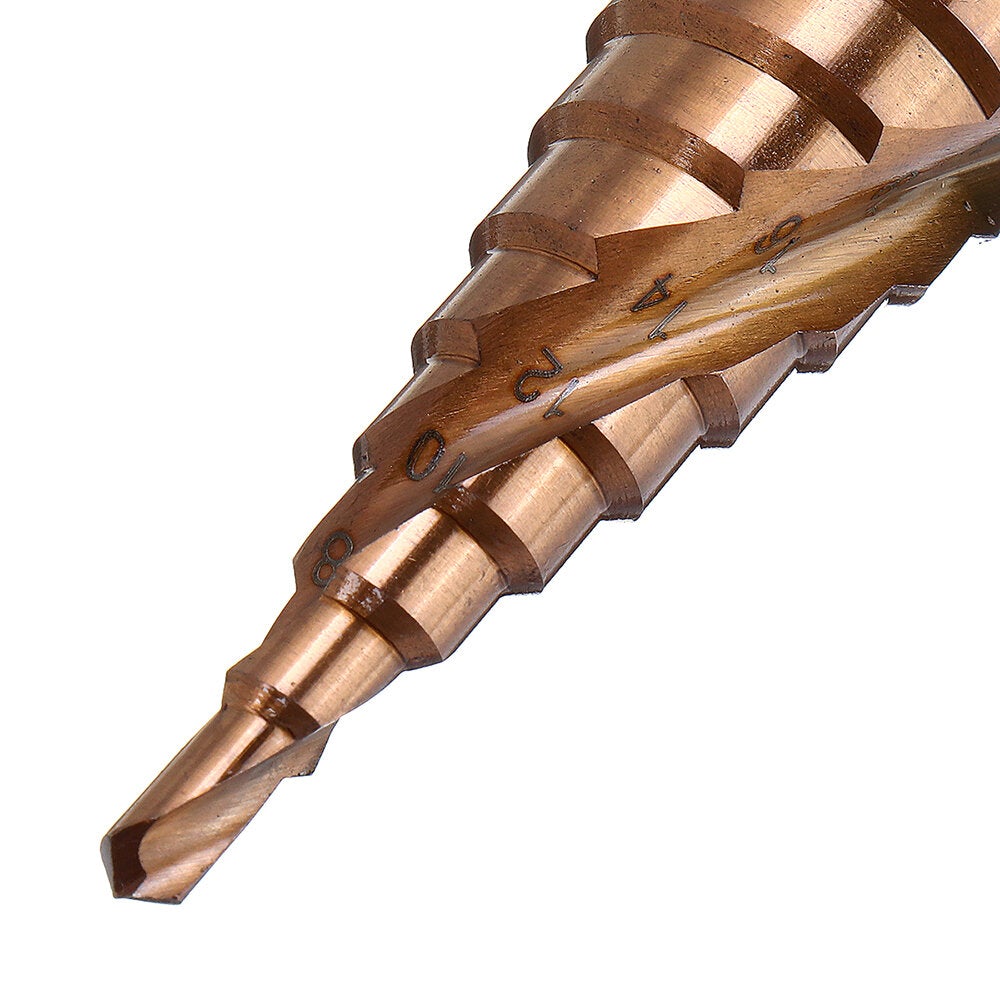 M35 Cobalt Step 4-12/4-20/4-32mm HSS Drill Bits Triangle Shank
