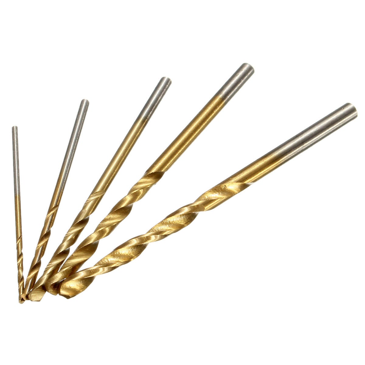 3 SET 1/1.5/2/2.5/3mm HSS Titanium Coated Twist Drill Bits 50PCS/SET High Speed Steel Drill Bits