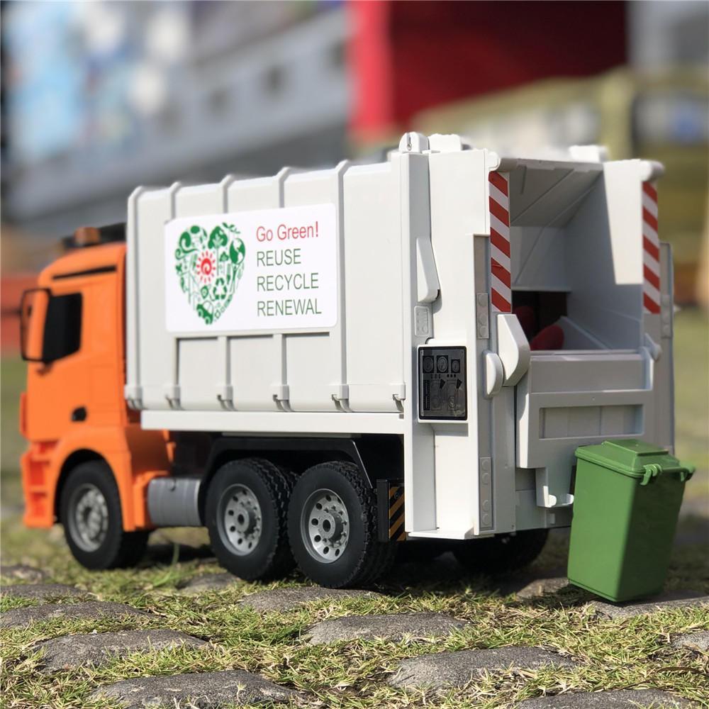 2.4G 8CH RC Car EP Cleaning Garbage Truck with LED Light RTR Model
