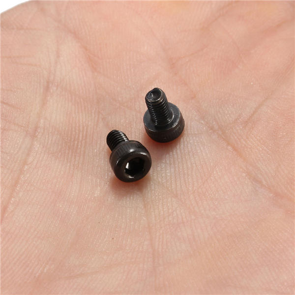25/50/100pcs Metric Thread M3x5mm Hexagon Socket Cap Head Steel Screw Bolt