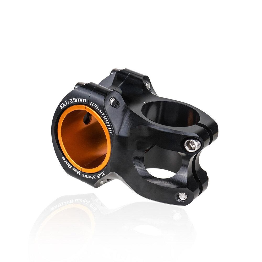 31.8x25mm 0 Degrees Aluminum Alloy Two-in-one Bicycle Handlebar Mountain Bike Handlebars