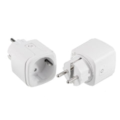WiFi Smart Plug Home Power Switch Socket Outle 2.4GHzNet Works with Alexa/Google Assistant Timer No Hub Required 2pcs 15A EU