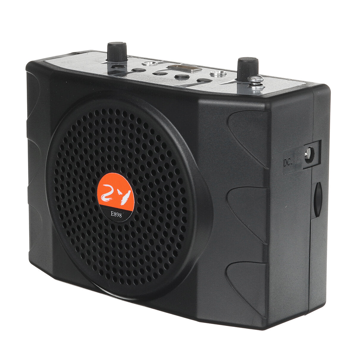 Rechargeable Speaker FM Radio MP3 Player with 25W 100Hz-15kHz Microphone Remote Control Teaching Tour Guiding Visiting Outdoor activities
