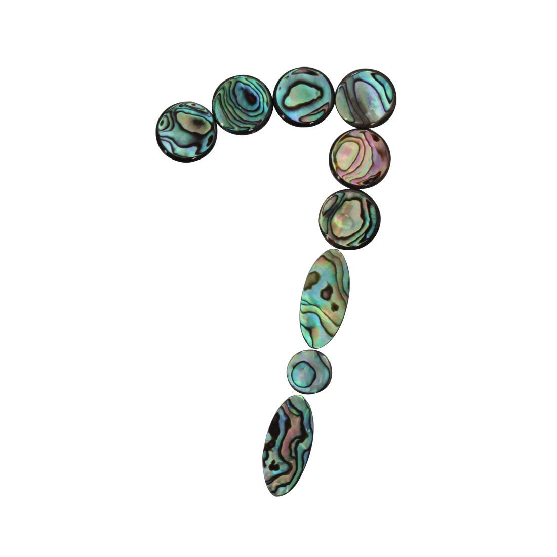 9PCS Saxophone Abalone Shell Button Applicable Tenor Treble ATLO Saxophone Musical Instrument Parts