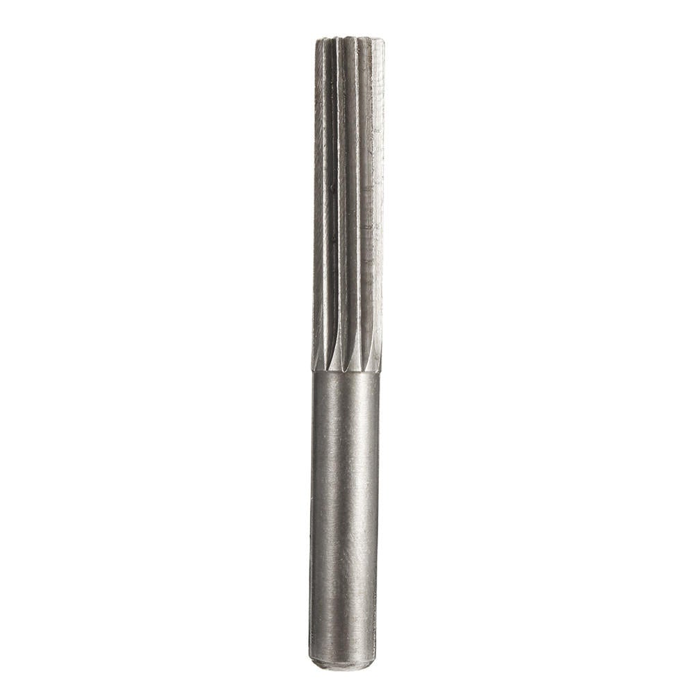6pcs 6mm 1/4 Inch Shank High Speed Steel Rotary File Burrs Bit Grinder Head Carving Tool Set