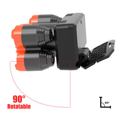 5LEDs T6+4XPE LED Headlamp Cycling Headlight 4-Modes Fishing Lanterna Outdoor Camping Waterproof Head Torch Lamp
