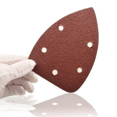 40pcs 60/80/120/240 Grit Sanding Sheets Sandpaper Sanding Disc Pads Triangle Grinding Tool