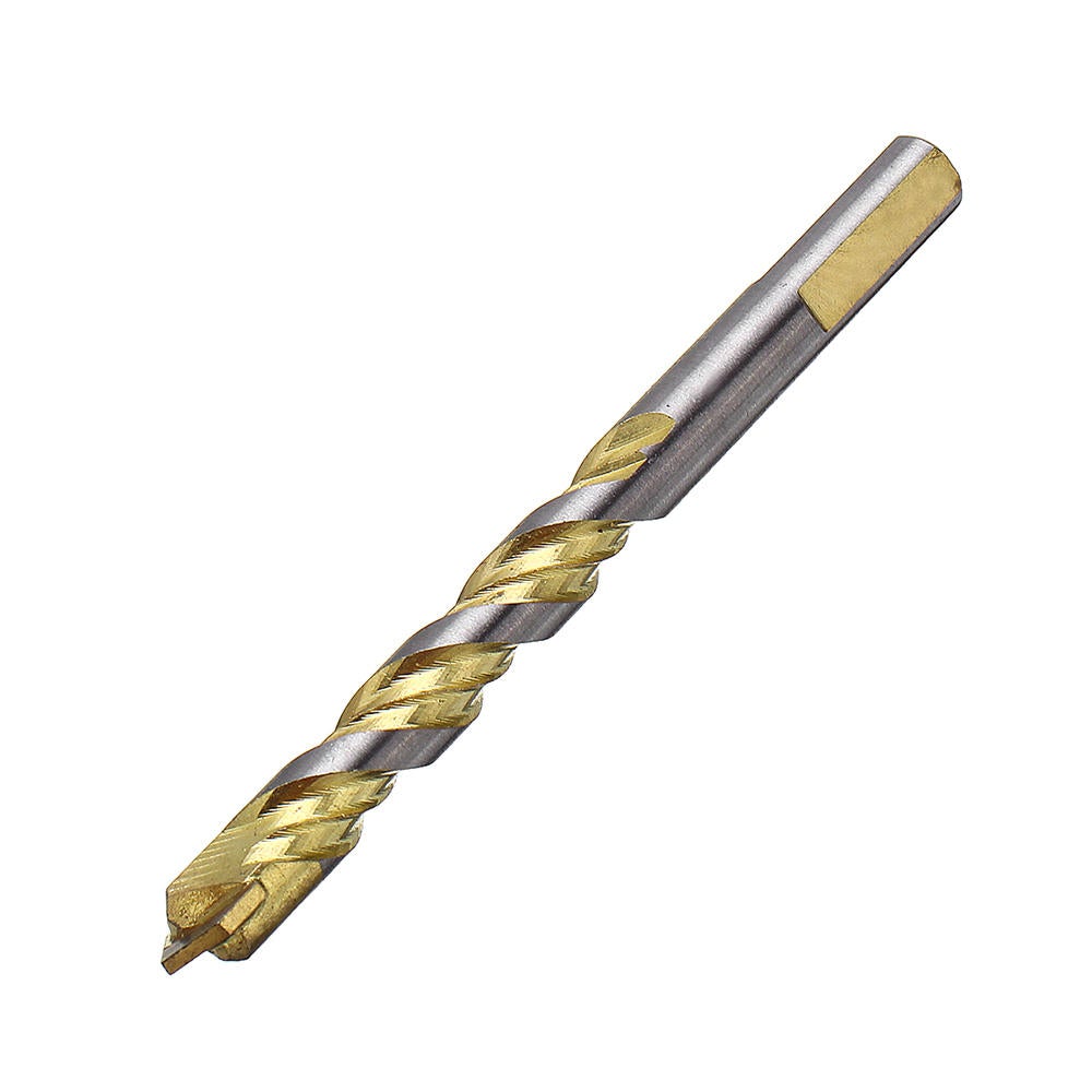 5pcs 6/6/8/10/12mm Multi Purpose Carbide Tipped Drill Bit Set for Masonry Ceramic Tile Wood Metal Concrete Stainless Steel Hole Saw Cutter