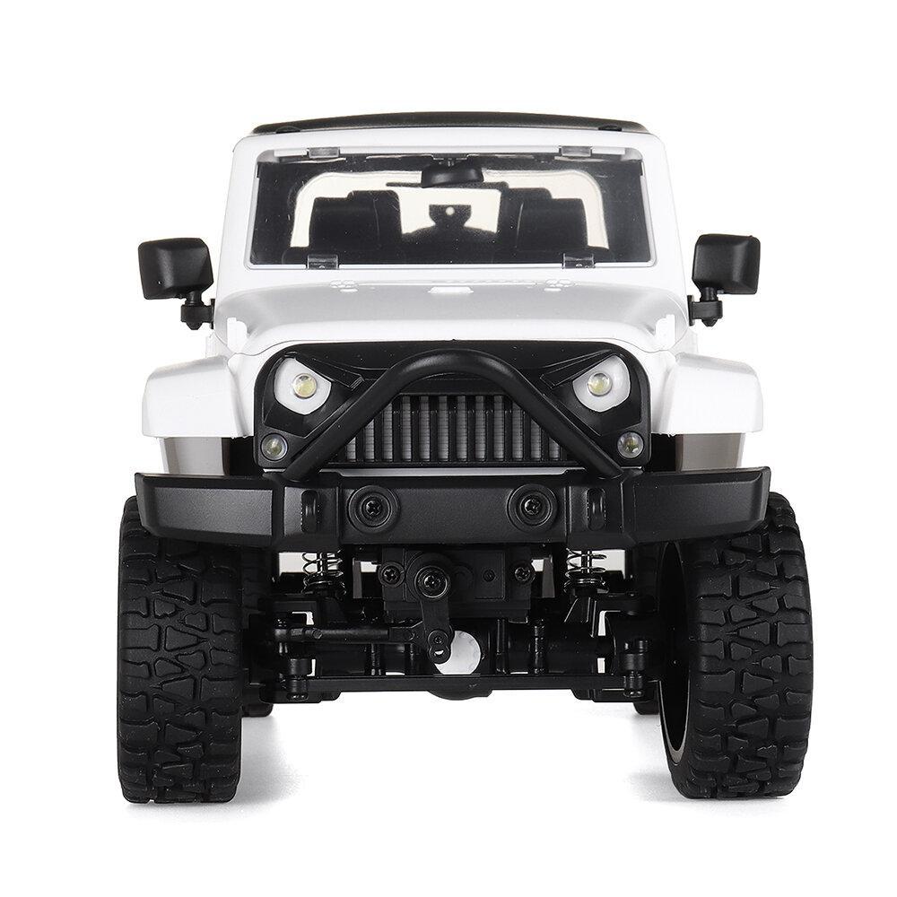 RC Car 2.4G 4WD Off-Road RC Vehicles with LED Light Climbing RC Truck RTR Model for Jeep