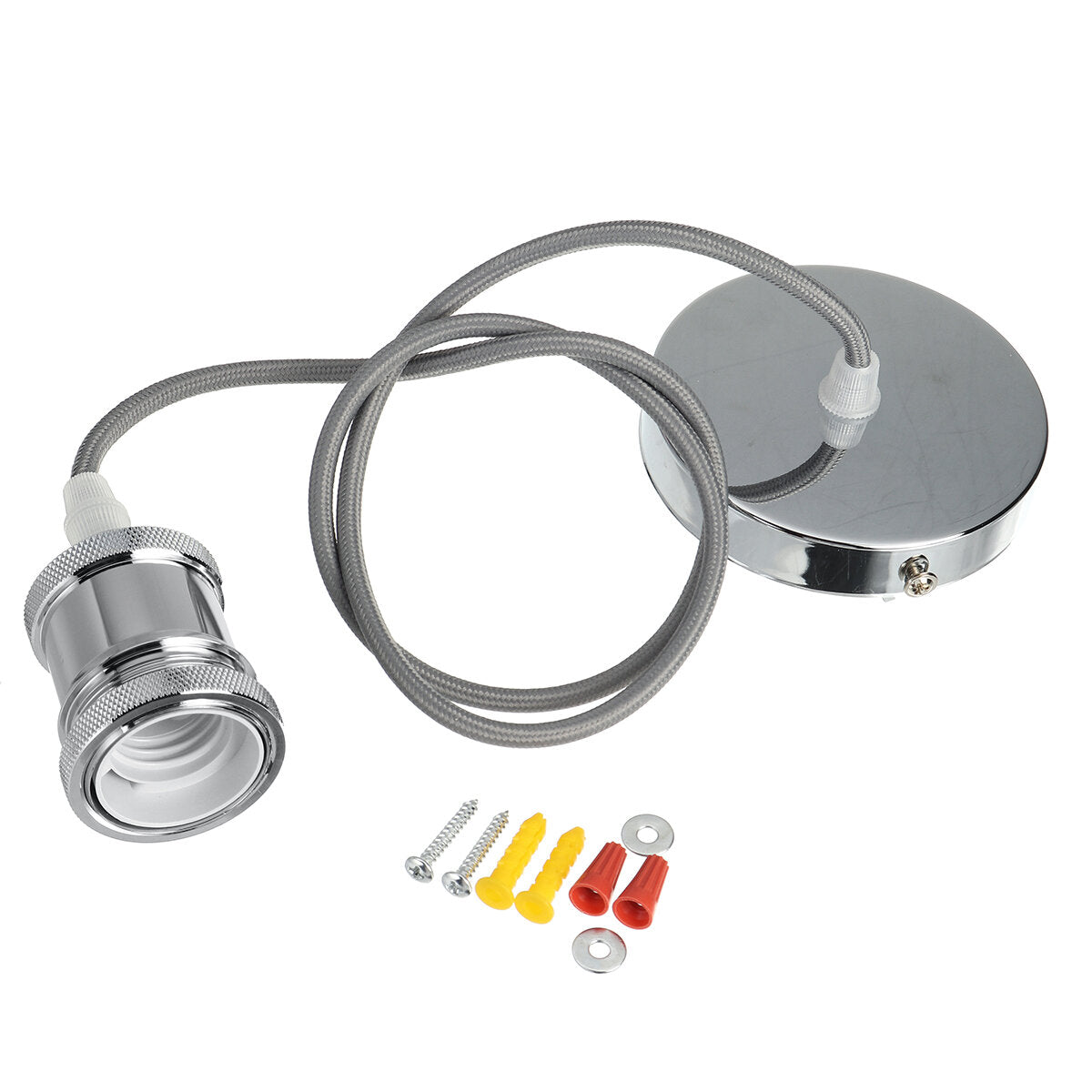 Ceiling Light Bulb Adapter Fitting Retro Vintage Industrial Pendant Lamp Holder AC220V