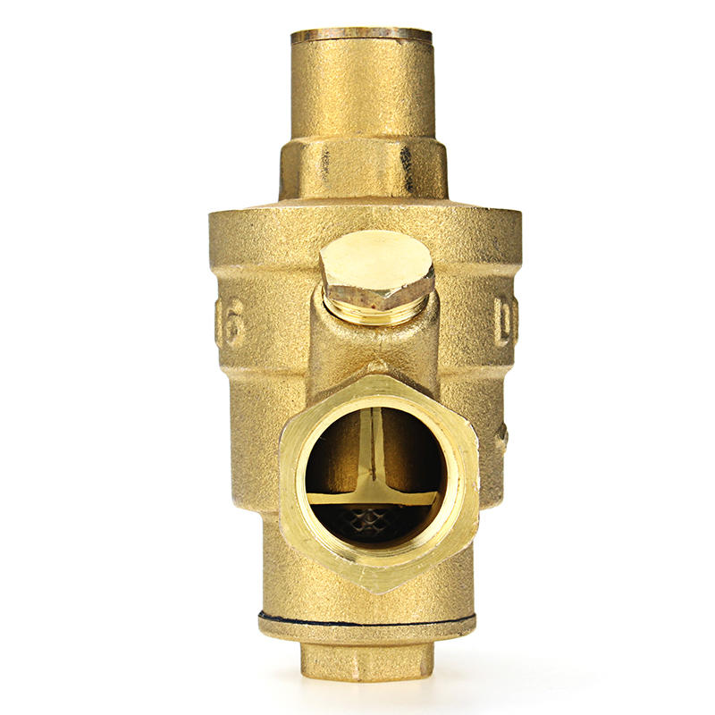 Brass Adjustable Water Heater Pressure Reducing Valve 1/2" 3/4" 1" 1-1/4" 1-1/2" 2" Safety Relief Valve Pressure Regulator Controller