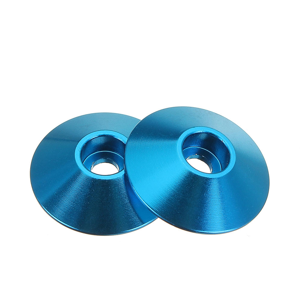 10Pcs M3 Cap Head Screw Cup Washer Extra Large Gasket Aluminum Alloy Multicolor