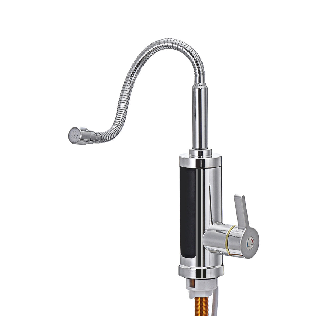 3KW Instant Hot Water Tap Electric Faucet Heater Kitchen Temperature Display