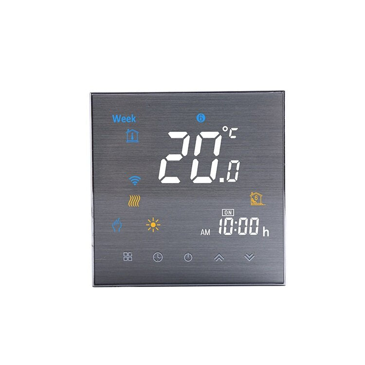 LCD Touch Screen Smart Wireless Zwave Wall-hung Boiler Thermostat Floor Heating Controller