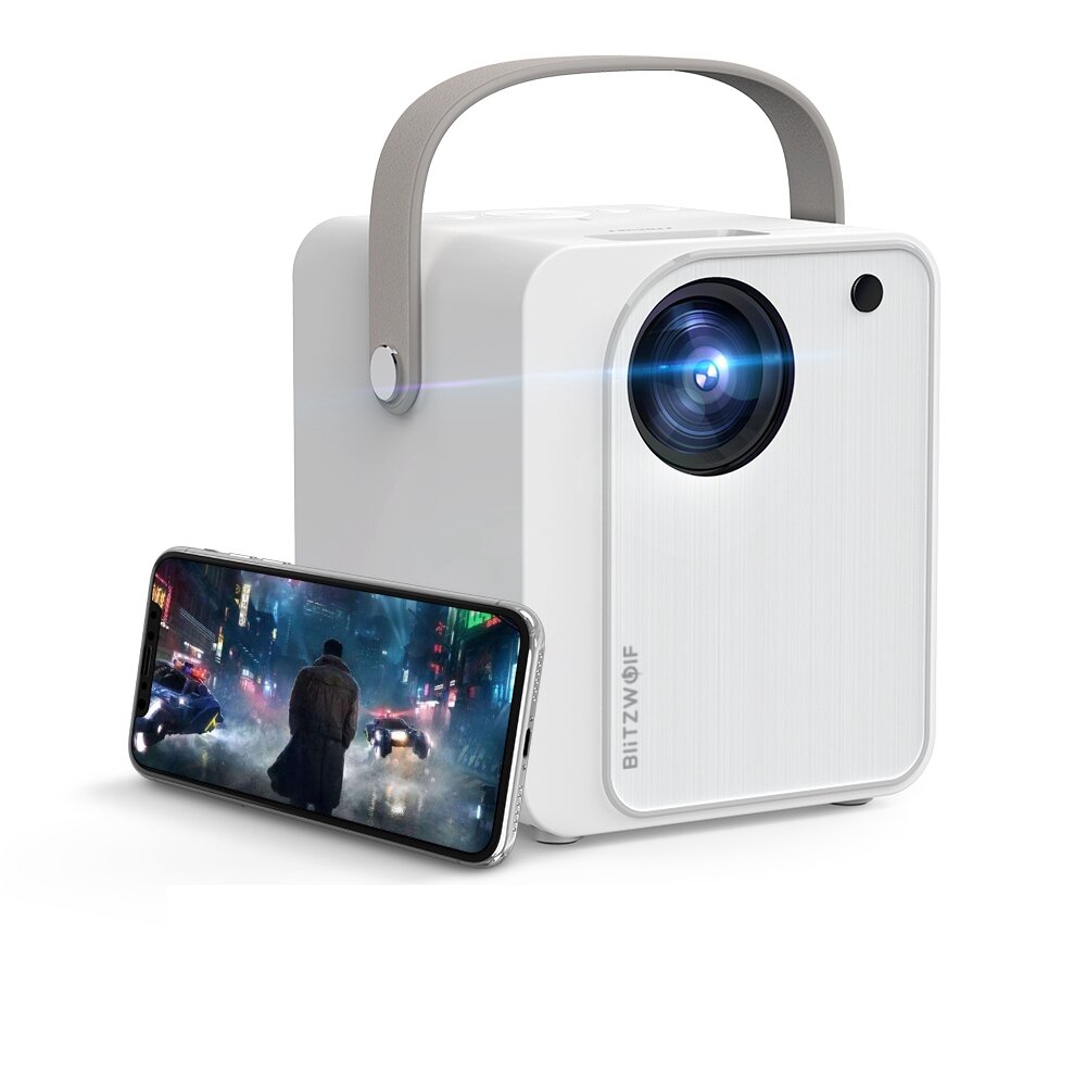 5000 Lux Mini LED Wifi Projector Wireless Screen Mirroring 1080P Supported 170'' Display Portable Outdoor Movie Projector