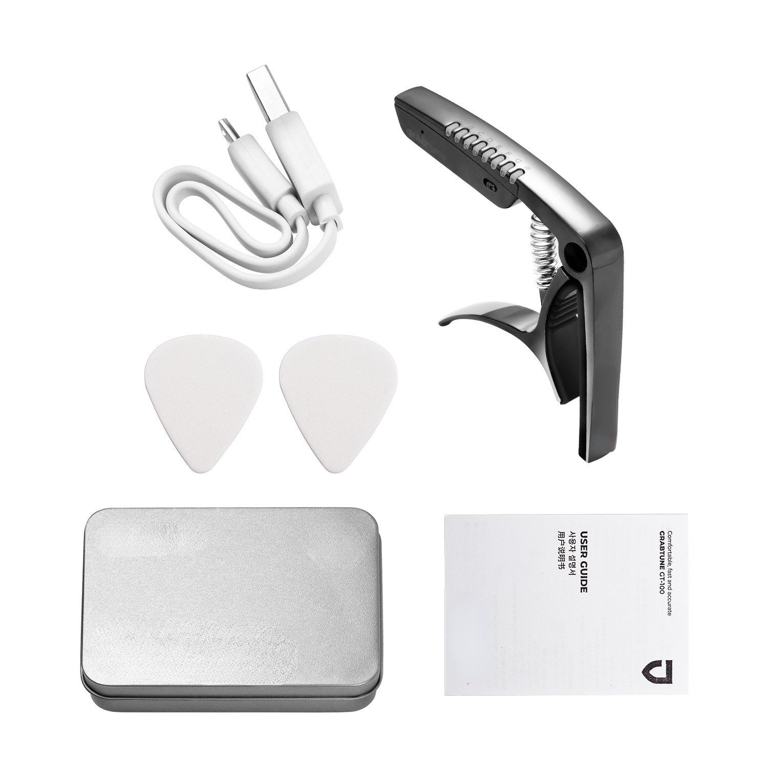 2-in-1 Multi-functional Guitar Capo Tuner