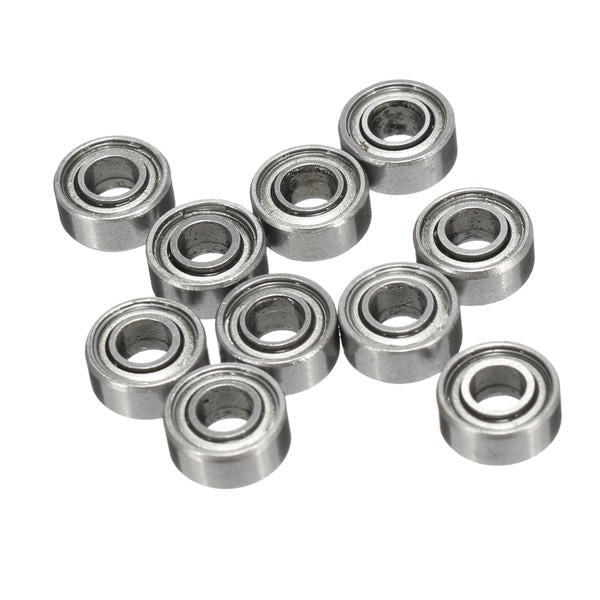10pcs 3x7x3mm Ball Bearings Deep Groove Double Shielded Miniature Ball Bearing