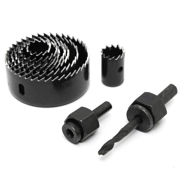 8pcs Hole Saw Cutting Set with Hex Wrench Wood Alloy Iron Cutter
