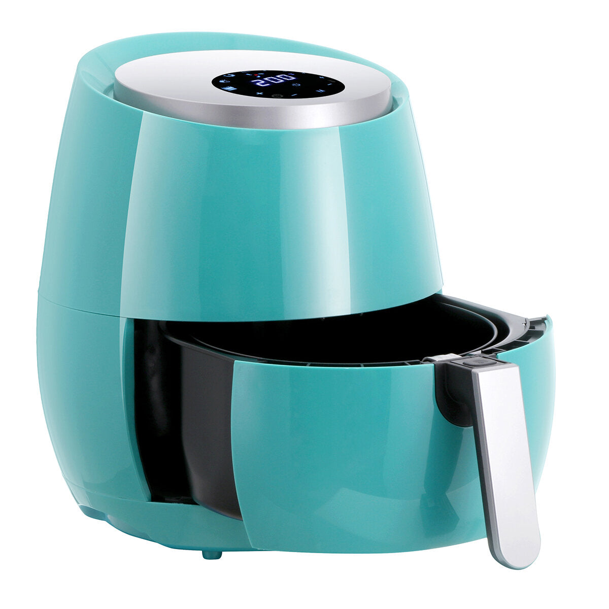 Air Fryer 5.5Qt 1400W Oil Free LCD Digital Touch Display Screen for Kitchen