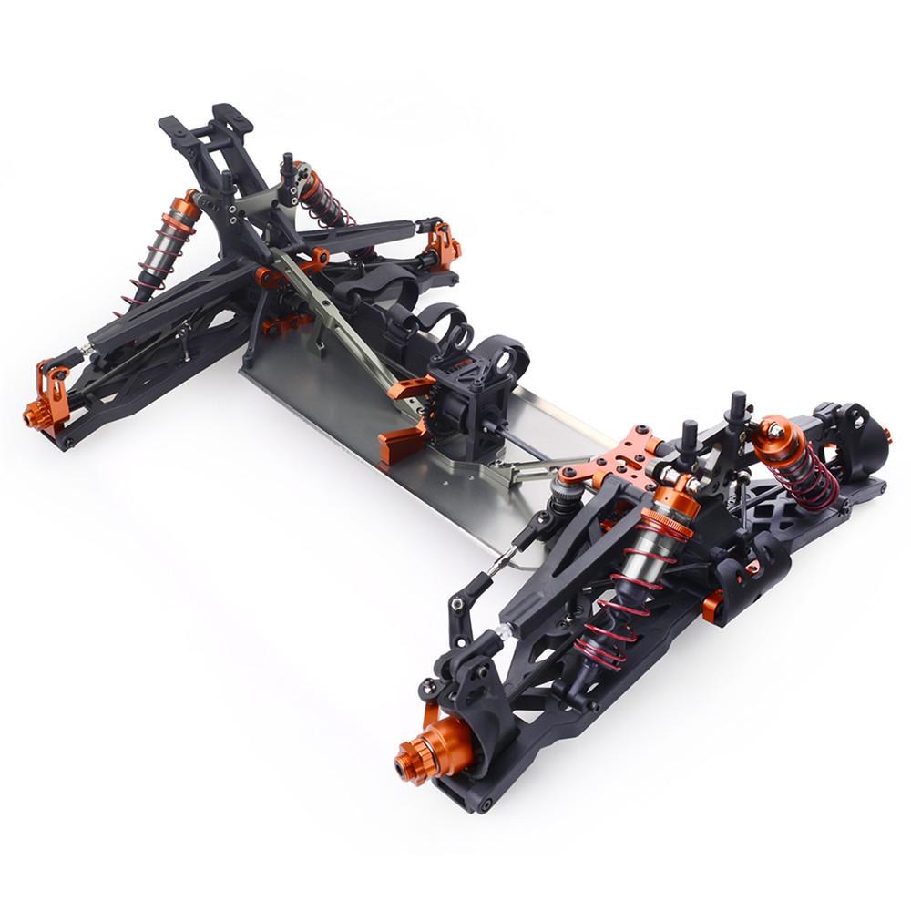 4WD 80km/h Brushless RC Car Frame Kit without Electronic Parts